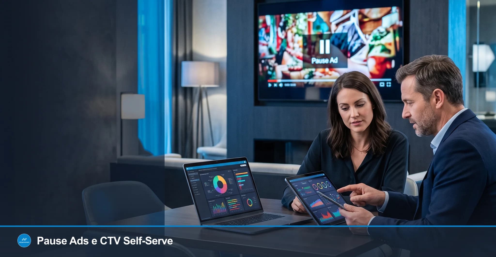 Pause Ads e CTV Self-Serve: Come Lanciare Campagne su Connected TV Senza Agenzia