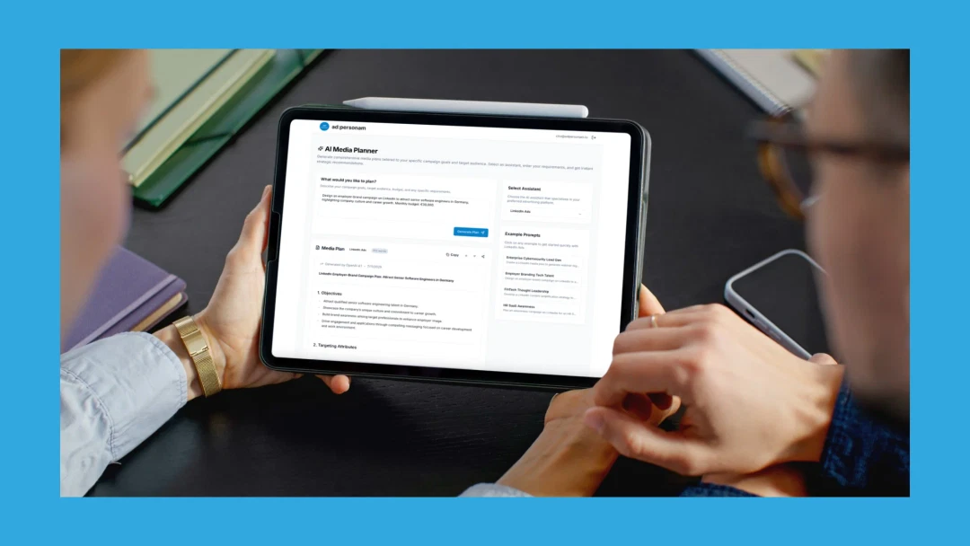 Screenshot of AI Media Planner